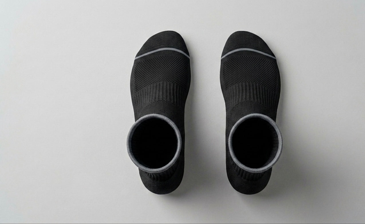 Hybrid Socken | Schwarz